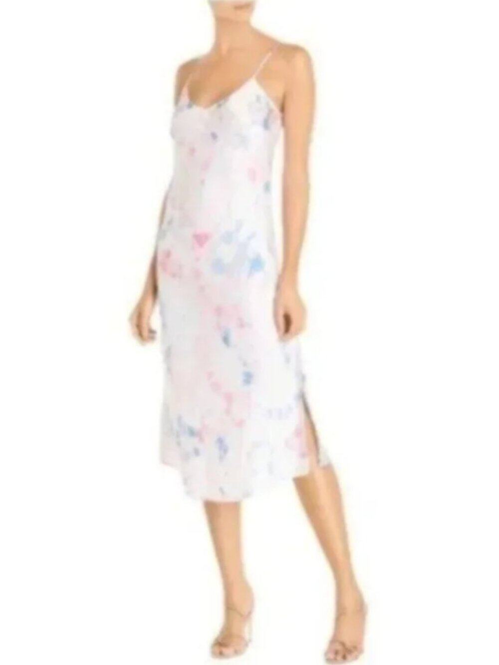 NWT French Connection Tie-Dye Midi Slip Dress 10